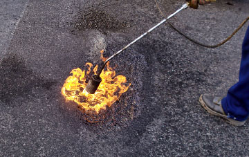 Old Swarland flat roofing repairs