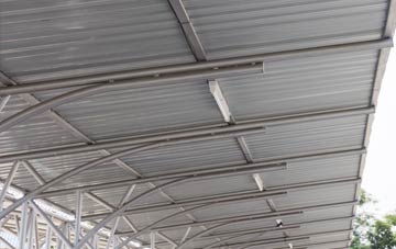 installing Old Swarland metal roofing